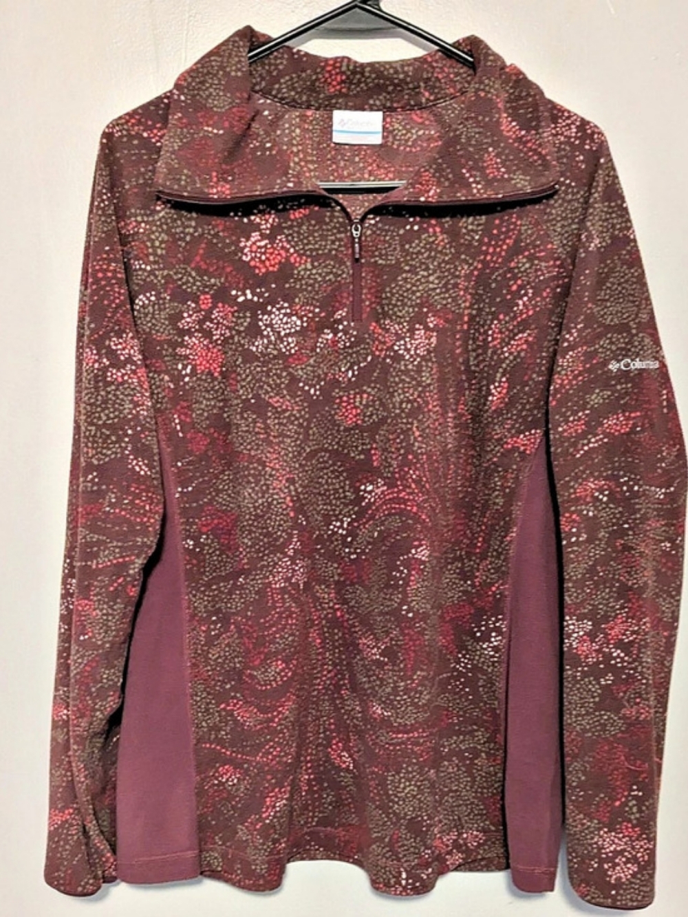 Columbia Women's Arctic Air Printed Half Zip Fleece Pullover Arctic Air Printed